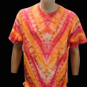 Men's xl V style tie dye